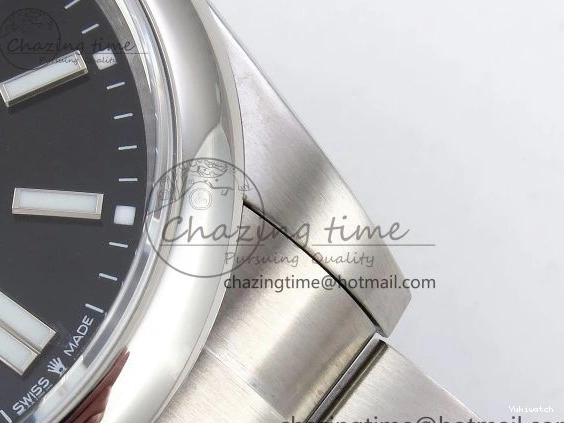 124300 Black Steel Best Oyster APF Edition VR3230 41mm 1:1 904L Dial Perpetual 0409